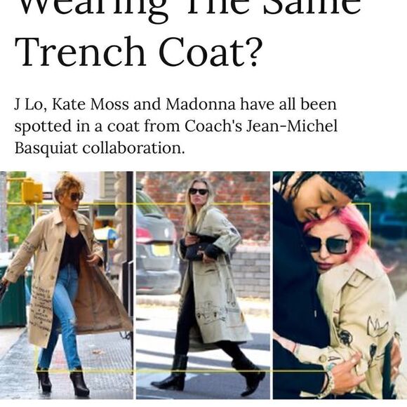 Coach X Jean Michel Basquiat Corner Zip Wristlet In Signature Canvas limited NWT - Picture 9 of 9